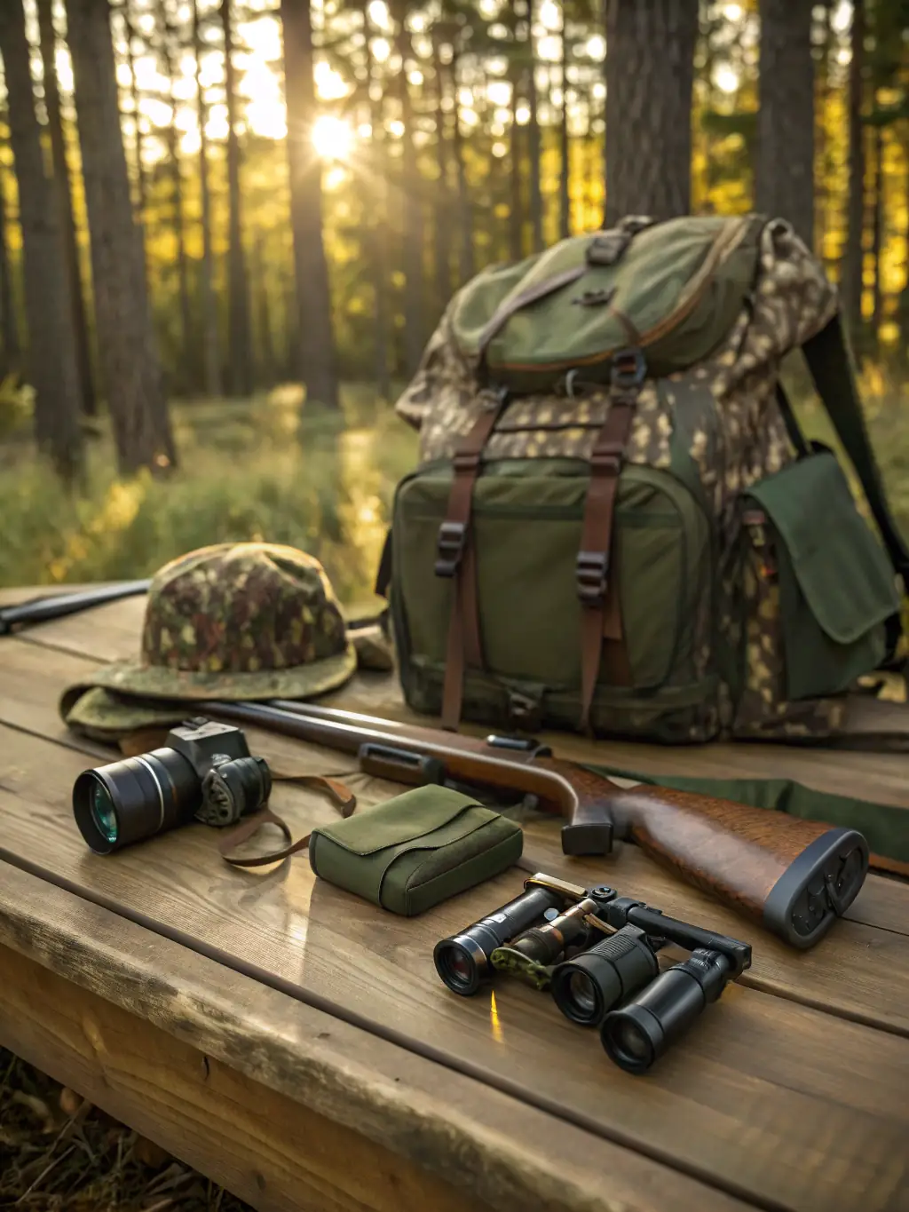 A picture of hunters demonstrating the use of specialized equipment for underground hunting.