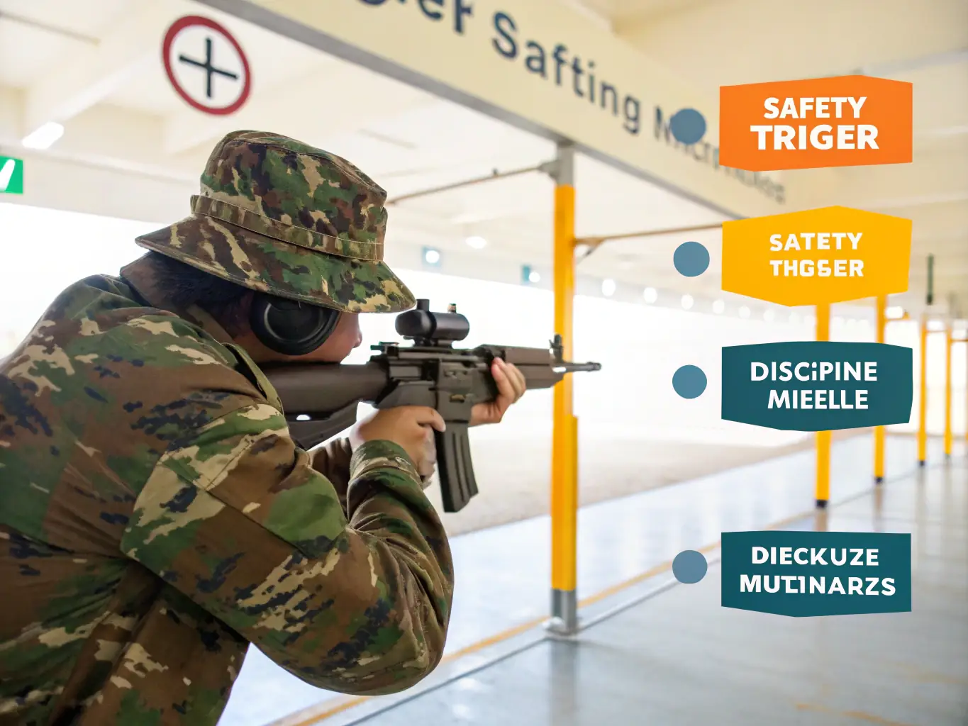 A hunter using specialized equipment during an underground hunting activity, emphasizing the importance of proper gear and techniques.